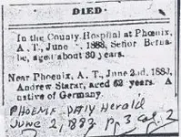 1883-06-02, Andrew Starar Obituary, Phoenix Daily Herald (Phoenix), p3.webp