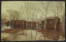 Phoenix flood 1891 about 12th street southeast.webp