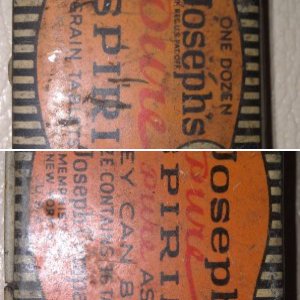 Vintage St. Jospeph's Aspirin Tin