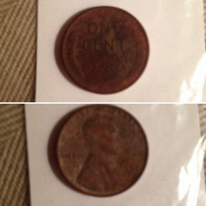 1954 wheat cent