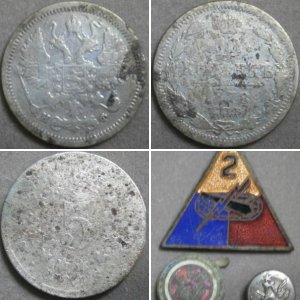 Metal detector finds