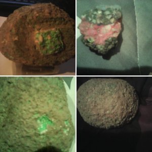 Rocks, Gems and artifacts