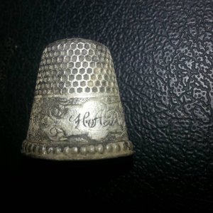 Sterling Thimble