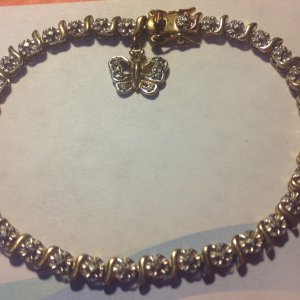 Gold Plated Sterling Silver Bracelet
Found 12/13/14
Lowndes County, Ms.