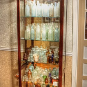 The new bottle display case.