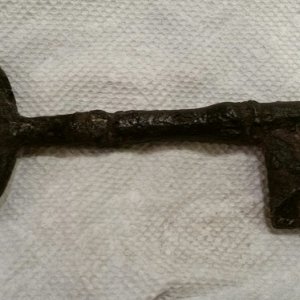 Large Iron Key