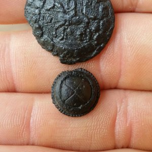 SC Loyalist Dragoon Button- Rev War