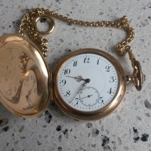 14 c pocket watch from my dad