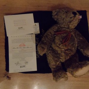 Hot Bottle Bear replica Steiff