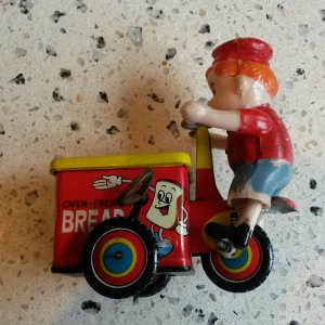 Tin toy made in Korea.