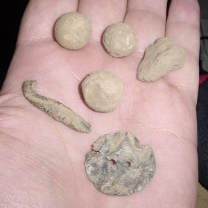 REV WAR BATTLE SITE FINDS - R.I. (FEB.28)