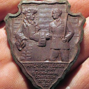 American Legion Fob 1931