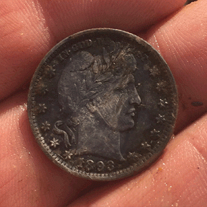 1893 Barber Quarter