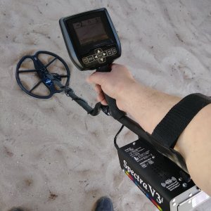 metal detecting whites spectra v3i 3