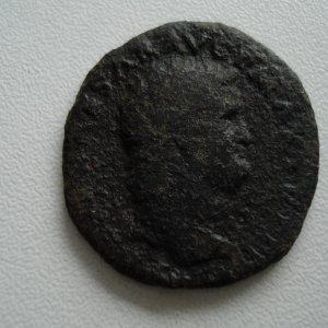 Roman coin (Nero 90 bv cr.)