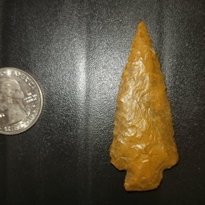 Point 4 - Medium/Small (Apple Creek?) Point Top/Down (Kentucky River Jasper?)