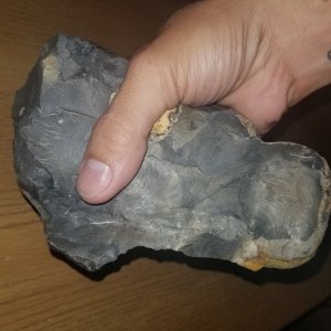 Chert Core Tool 1 - Large Spokeshave/Shaft-Scraper