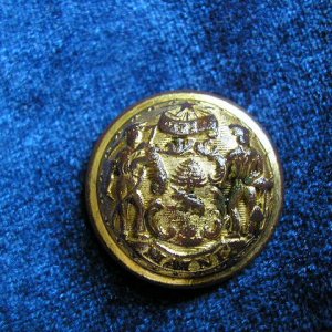Civil War MAINE Staff Officer's Coat Button - This was a Beauty and a Pleasure Digging!  Still one of my favorite Yankee buttons.  Summer 2010