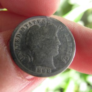 1898 Barber Dime - Feb. 2011