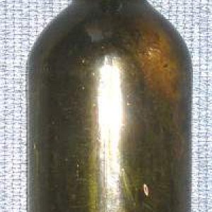 CW Whiskey Bottle - I dug this at a Civil War camp.