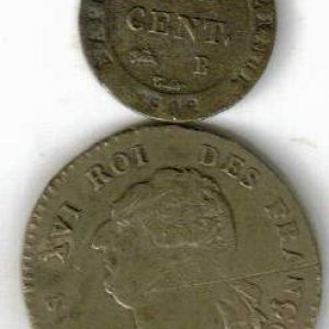 1792 and 1809 French silver coins