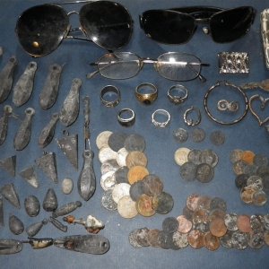 FINDS FROM JULY 22ND - 23RD HUNTS - CAPE