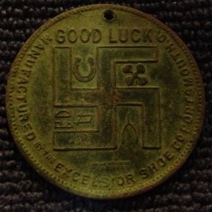 Good Luck Token, Reverse
Found 01/23/13
Barrow Elementary School
Columbus, MS.