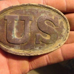 First us belt buckle