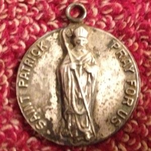 8 Gram Sterling Silver
Saint Patrick Pendant
Found 03/19/13
Columbus, Ms.