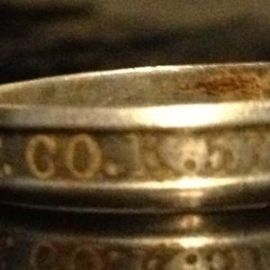 Civil war identification ring