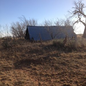 Whats left of a ranch house