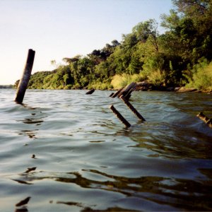 Paddle wheel wreck