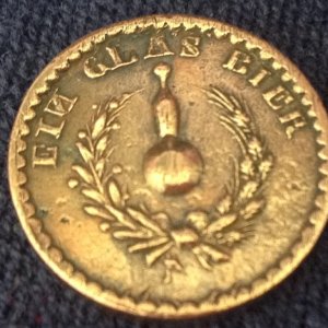 1861-1865 Detroit Token
Found 06/13/13
Columbus, MS