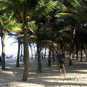 Hoi An Beach near to Danang.