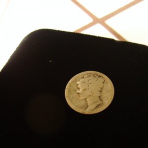 1919 Mercury dime. My first Silver find - 2012 - Found at the above mentioned School.