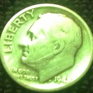 1948 D Silver Dime
Found 08/13/13
Vernon, Ms