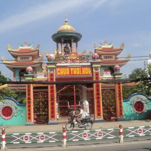 Pagoda in saigon