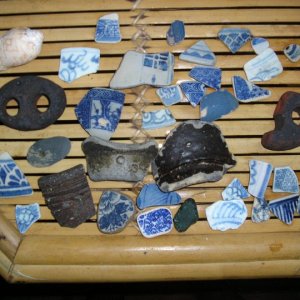 pottery found on the beach mui ne