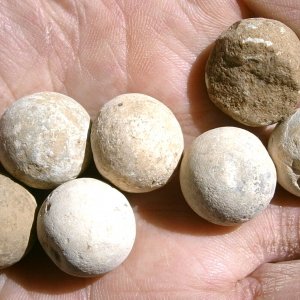 balls lead, found 1972-73 in Alexandria VA union camp area