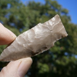 atlatl dart point my flint knpped Texas chert