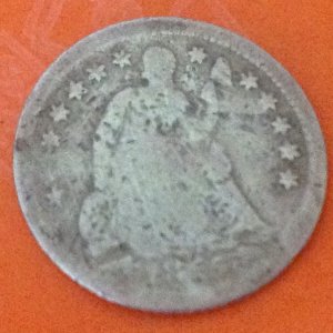 1855 O Seated Half Dime
Found 10/19/13
Booneville, Ms
Treasure Hunt