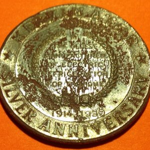 Kelvinator Silver Anniversary Token, 1914-1939
Found 11/30/13
Columbus, Ms