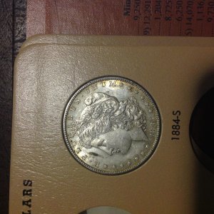 1884 S Obverse
(Found in a $24/coin lot)