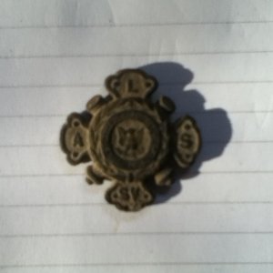 This is a  Sons of veterans of the civil war auxiliary medal. found near an old homestead