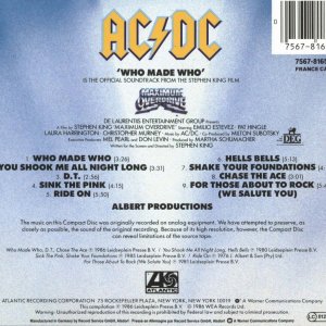 [AllCDCovers] acdc who made who 1990 retail cd back