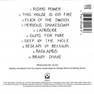 [AllCDCovers] acdc flick of the switch 1983 retail cd back