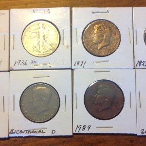 My Half Dollar Finds
Thru April 2014