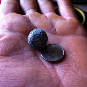 First beach musket ball