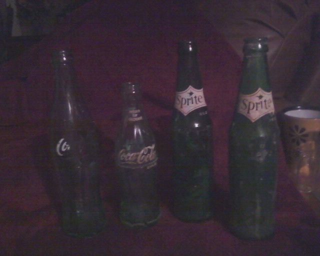 10 oz coke (2) 10 oz sprite small cokemarianna Fla.