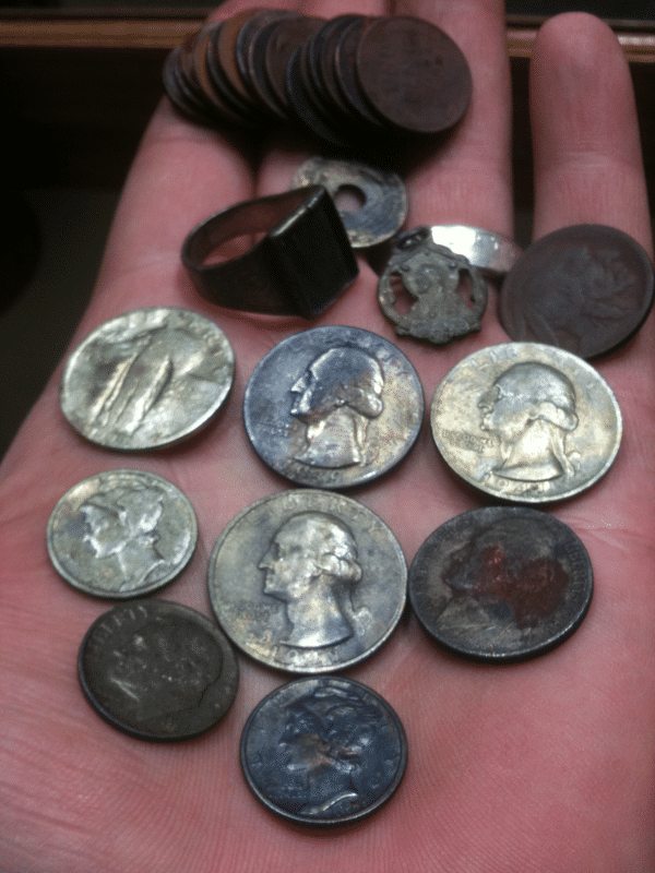 10 silver water hunt, November 2012.